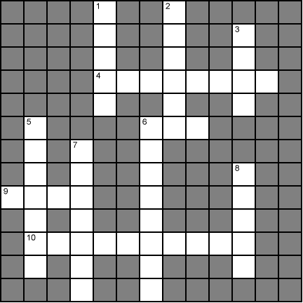 Crossword Puzzles Answers on Math Crossword Puzzle